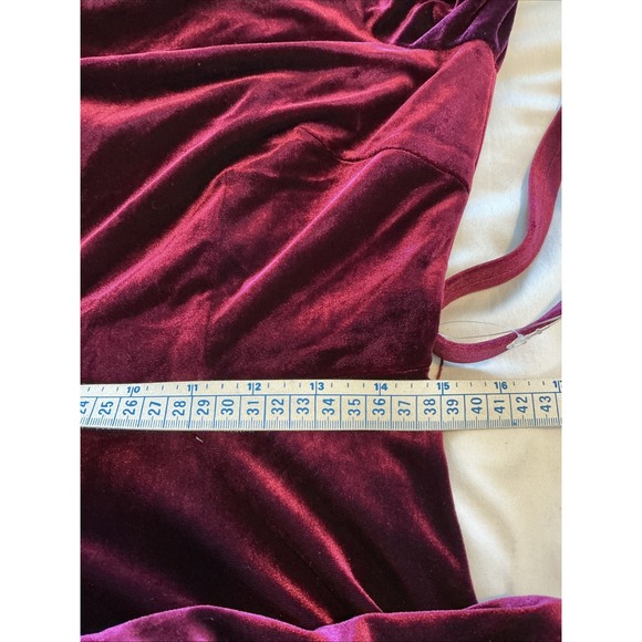 Antonio Melani × Nicola Bathie Helen Velvet Maxi Dress Size 6 Preppy Formal NWT - Picture 15 of 16